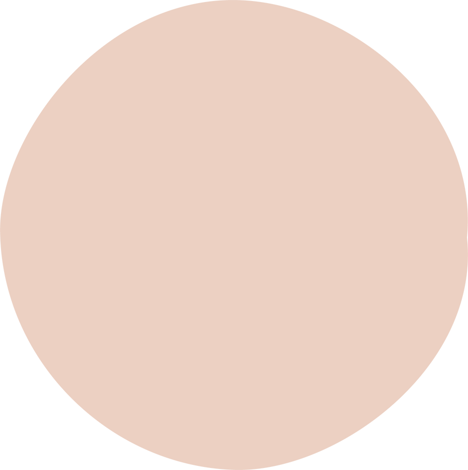 Round Beige Cutout